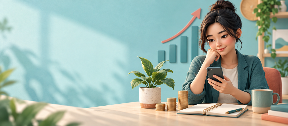 Financial planning illustration